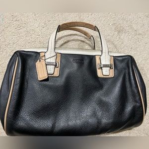 Coach hand bag , black